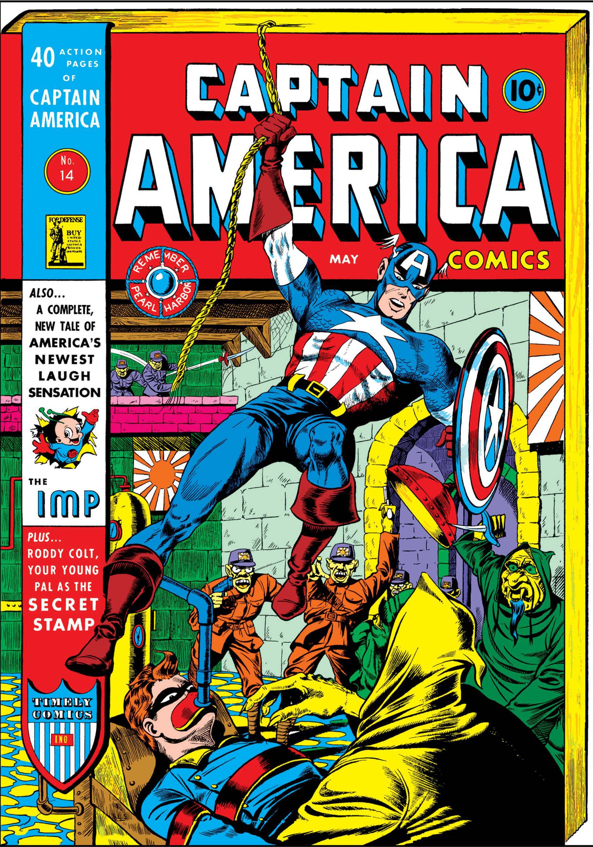 Captain America Comics 1941 14 Comic Issues Marvel
