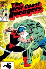 West Coast Avengers (1985) #25 cover