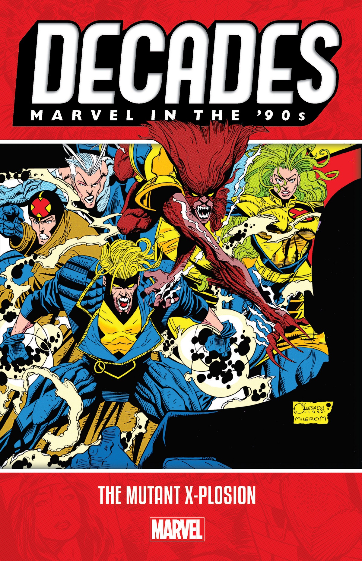 Decades Marvel In The 90s The Mutant X Plosion Trade