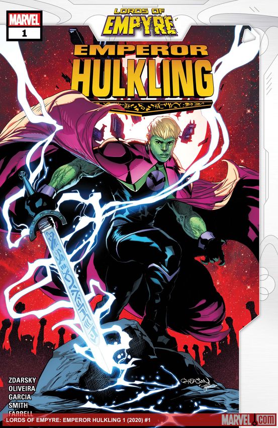 Lords of Empyre: Emperor Hulkling (2020) #1