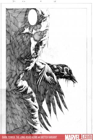 Dark Tower: The Long Road Home (2008) #4 (SKETCH VARIANT)