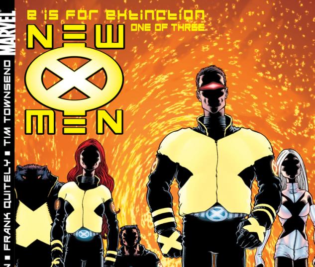 Cover: New X-Men #114, E is for Extinction