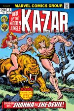 Ka-Zar (1974) #2 cover
