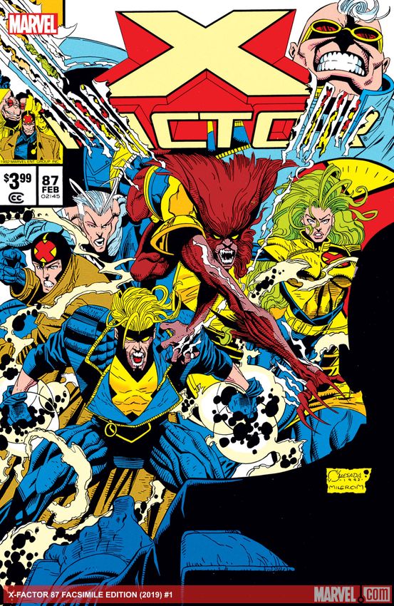 X-Factor 87 Facsimile Edition (2019) #1