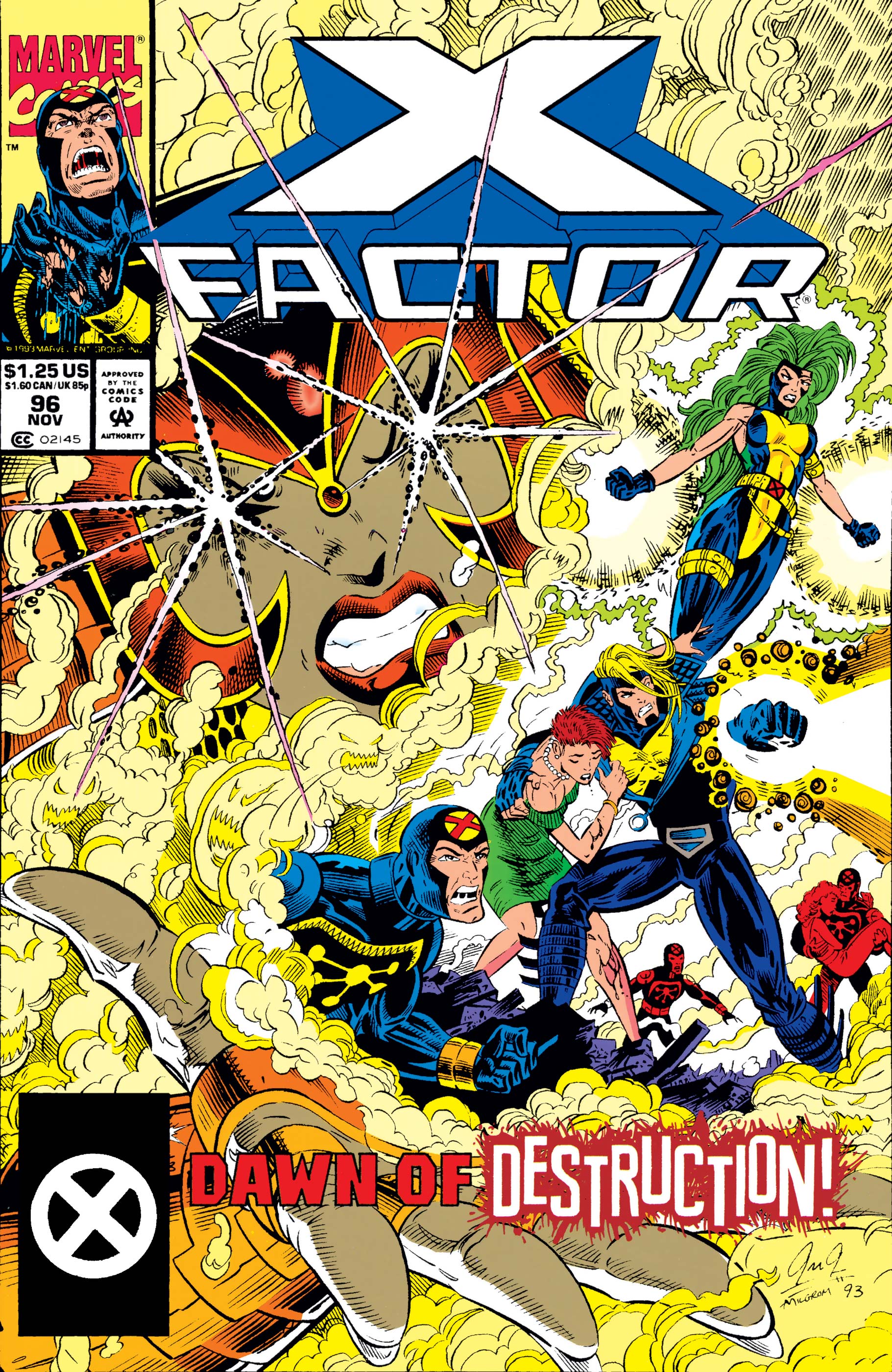 1986 Series 9.2 X-Factor #78 May 1992 Marvel NM 