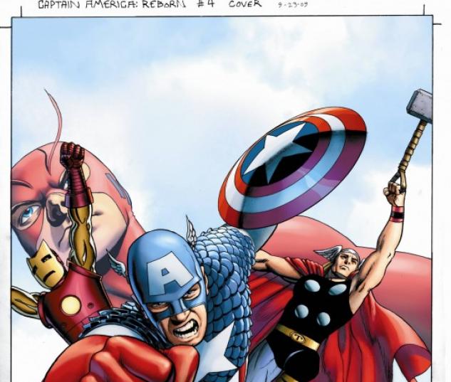 Captain America: Reborn (2009) #4 (CASSADAY VARIANT)