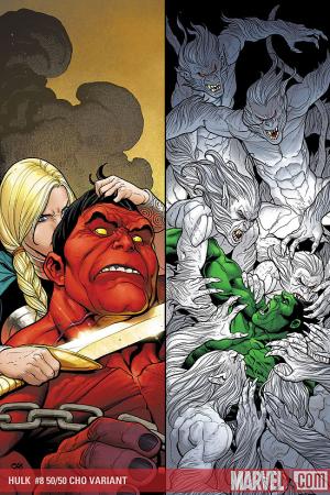 Hulk (2008) #8 (CHO (50/50 COVER))
