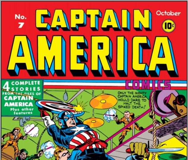 CAPTAIN AMERICA COMICS #7 COVER