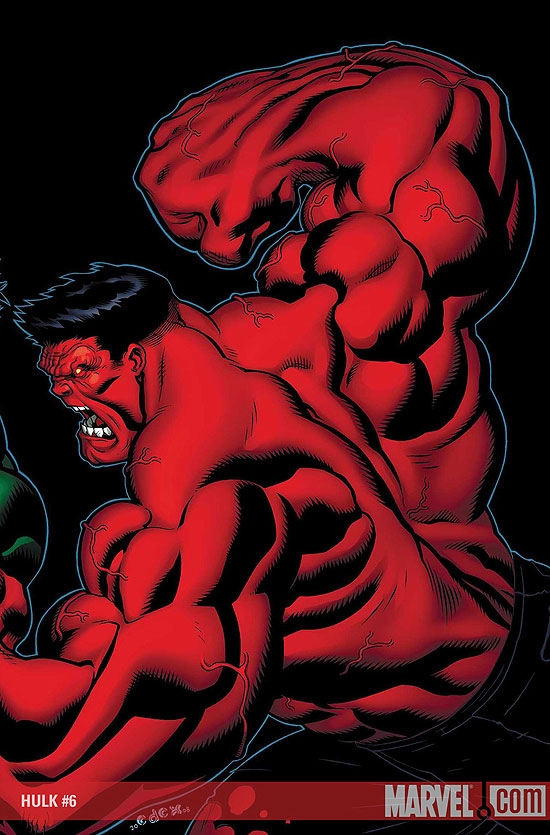 Hulk (2008) #6 (MCGUINNESS (50/50 COVER))