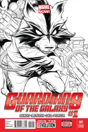 Guardians of the Galaxy #1 Blank Variant Edition Marvel Comics CB16663 