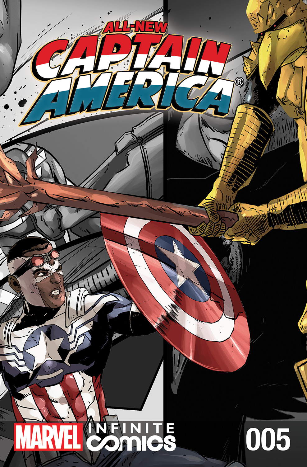 All-New Captain America: Fear Him Infinite Comic (2014) #5