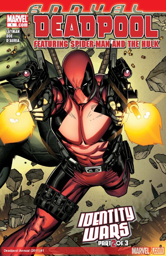 Cover of Deadpool Annual #1