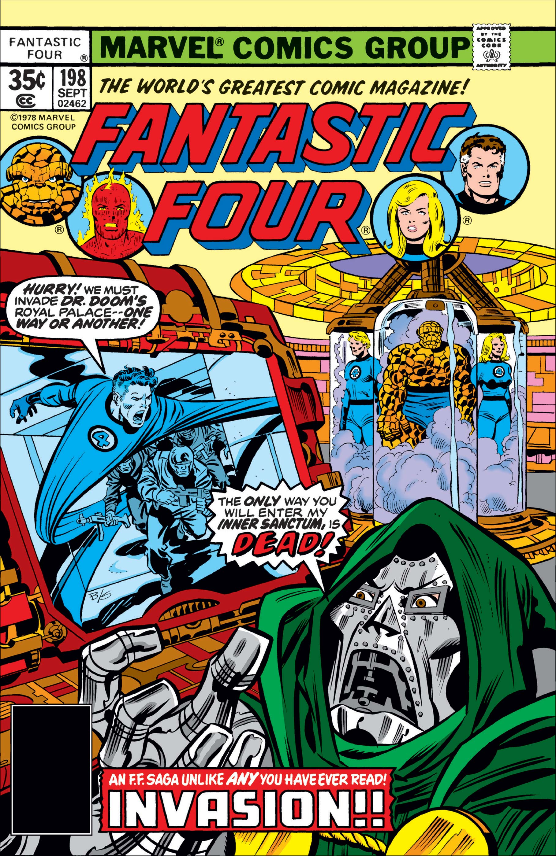 Fantastic Four (1961) #198