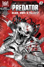 Predator: Black, White & Blood (2025) #3 cover
