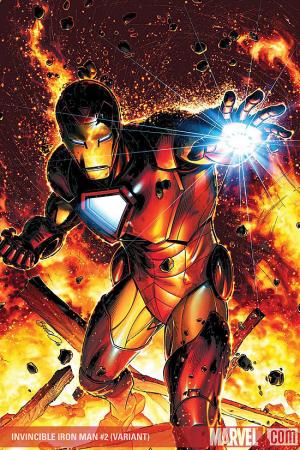 Invincible Iron Man (2008) #2 (PETERSON (50/50 COVER)) Invincible Iron Man (2008) #2 (PETERSON (50/50 COVER))