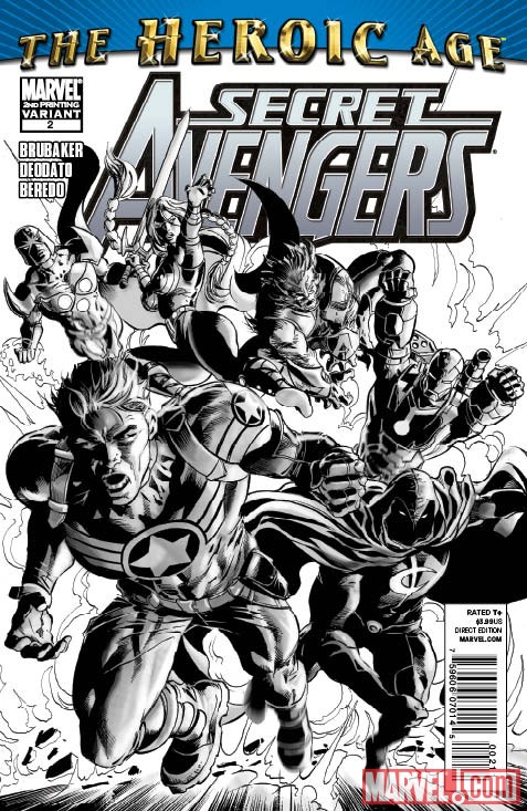 Secret Avengers (2010) #2 (2ND PRINTING VARIANT)