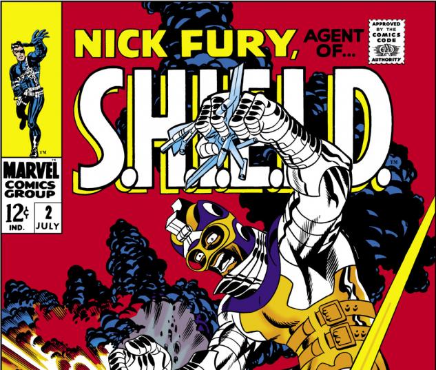Nick Fury, Agent of Shield (1968) #2 Cover