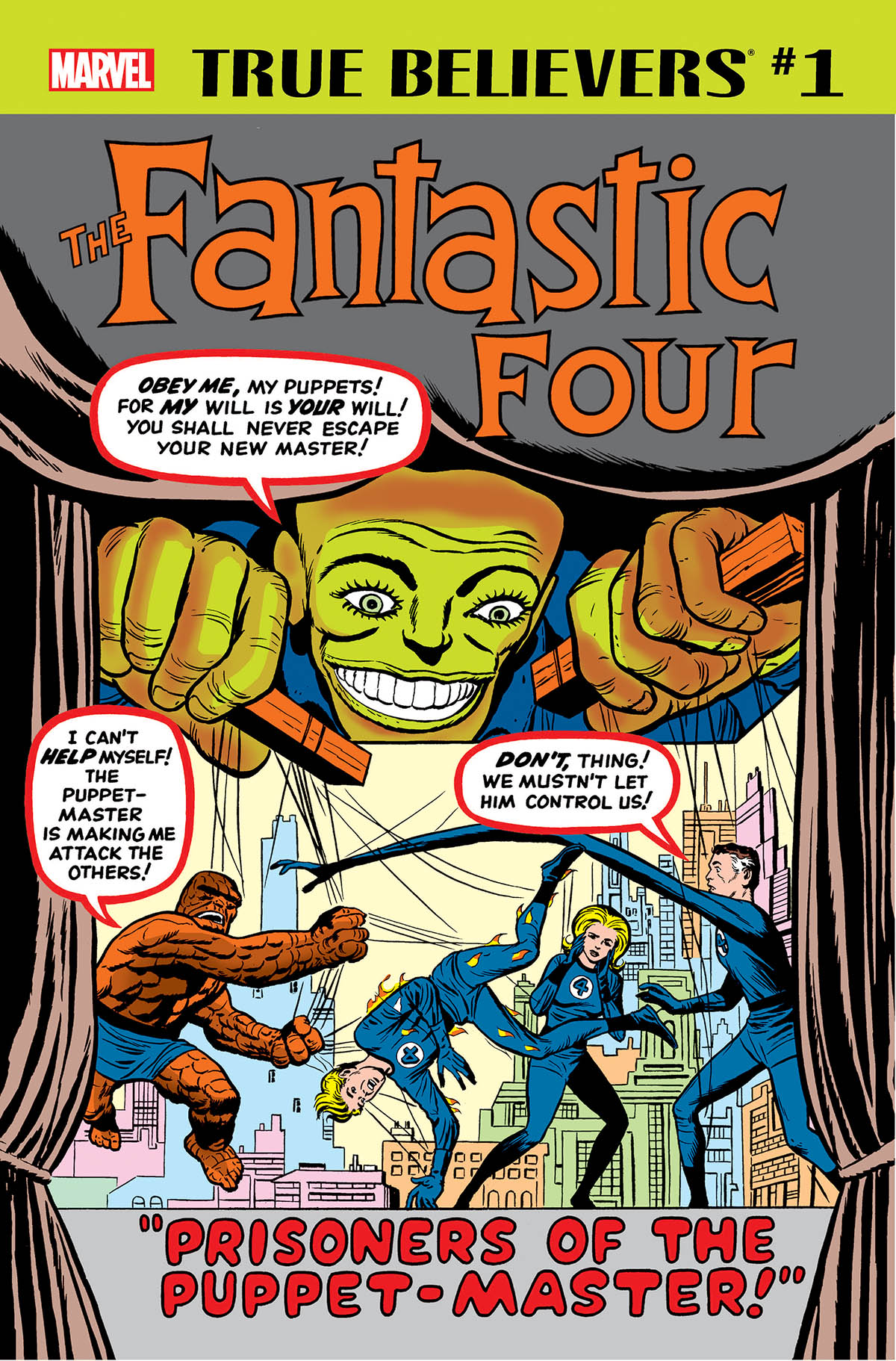 True Believers: Fantastic Four - Puppet Master (2018) #1