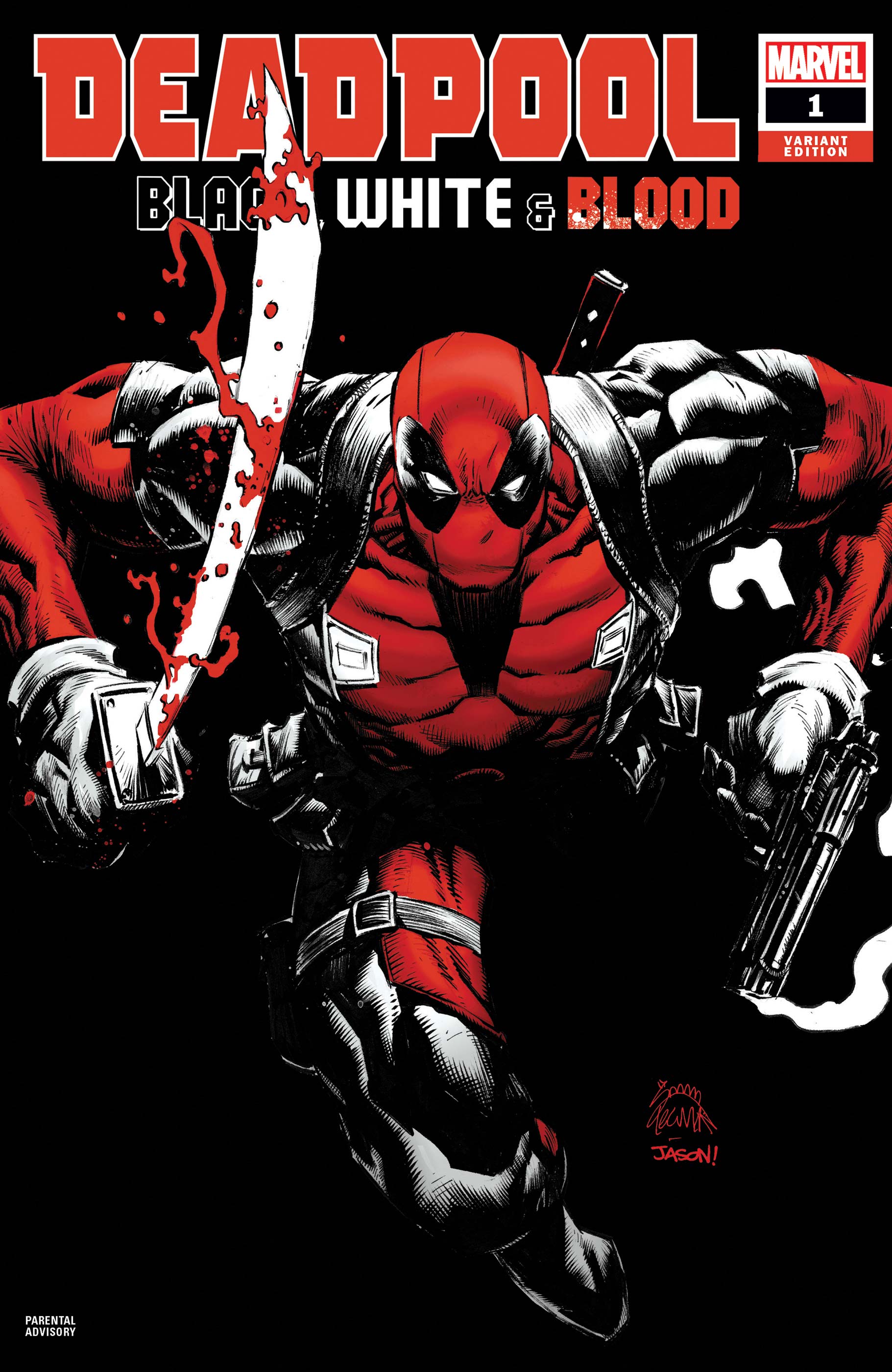 Deadpool: Black, White & Blood (2021) #1 (Variant)