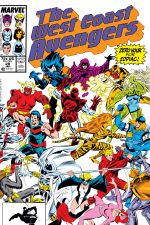West Coast Avengers (1985) #28 cover