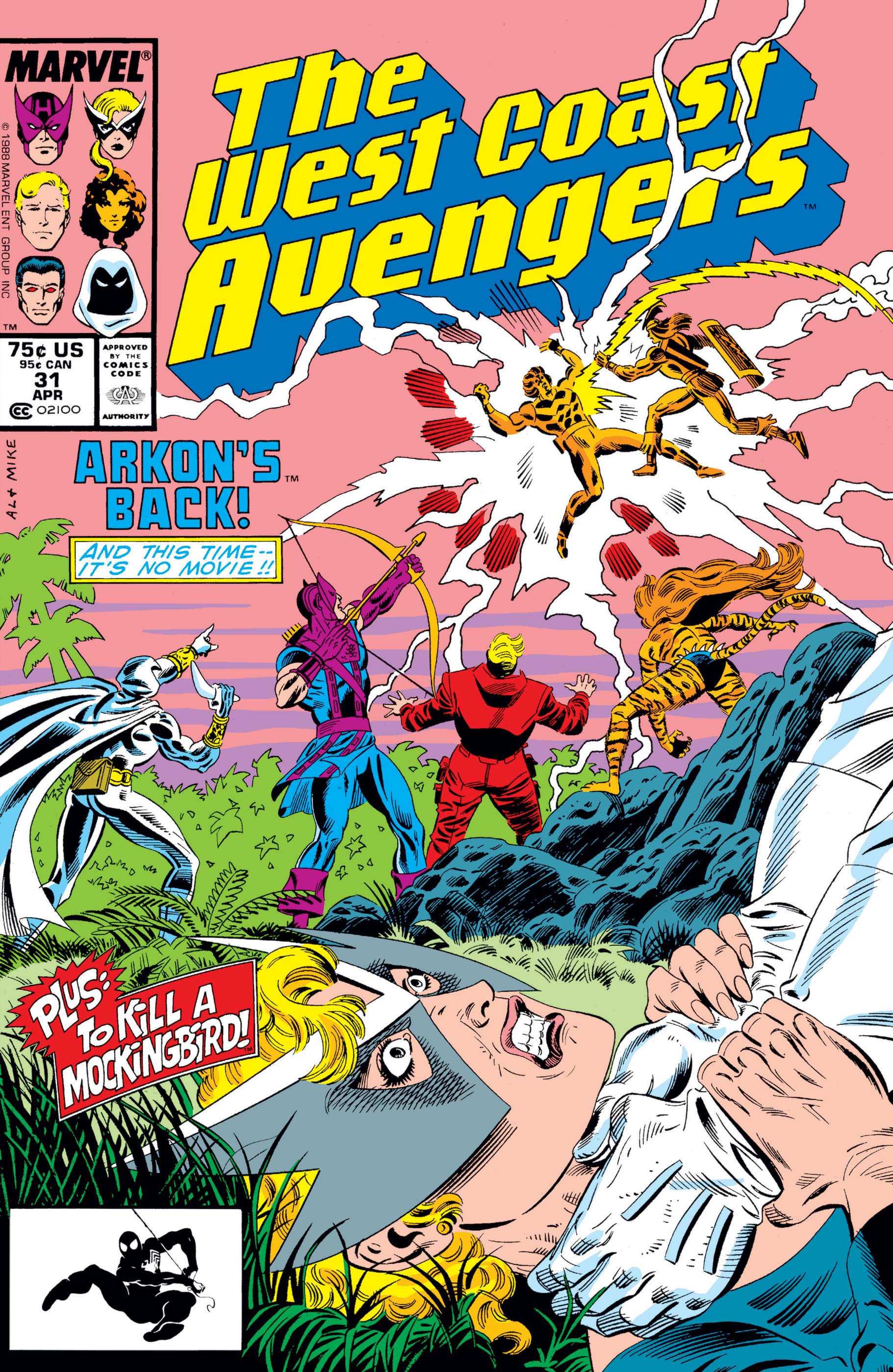 West Coast Avengers (1985) #31