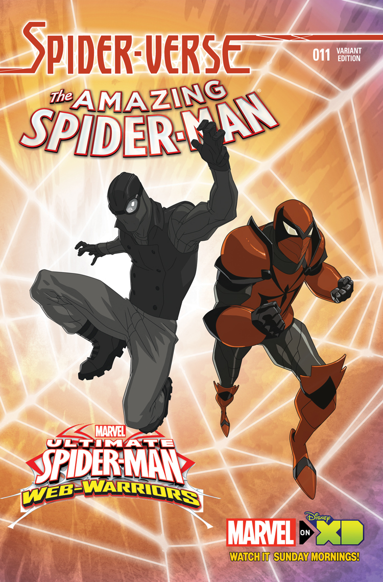 The Amazing Spider-Man (2014) #11 (Wamester Marvel Animation Spider-&#8203;Verse Variant)