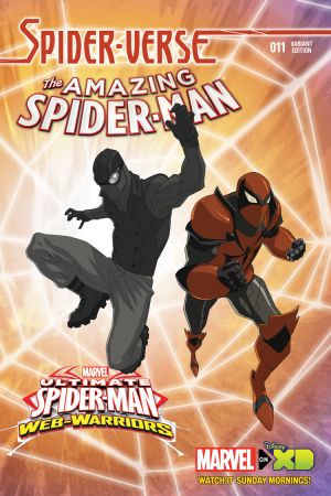 The Amazing Spider-Man (2014) #11 (Wamester Marvel Animation Spider-&#8203;Verse Variant)