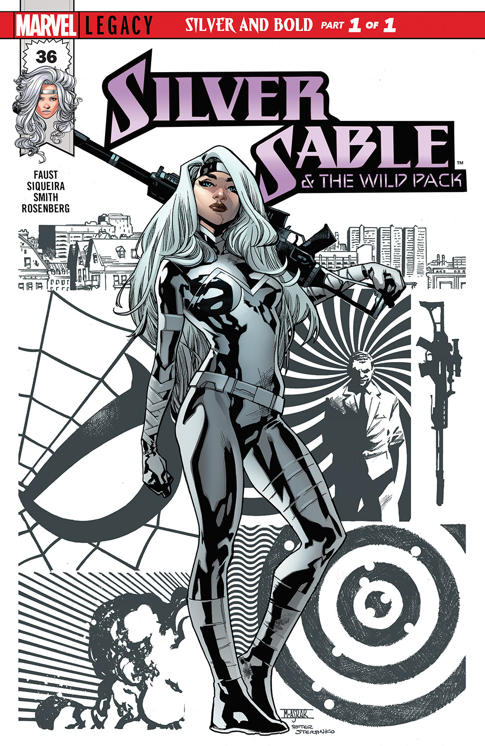 Silver Sable and the Wild Pack (2017) #36