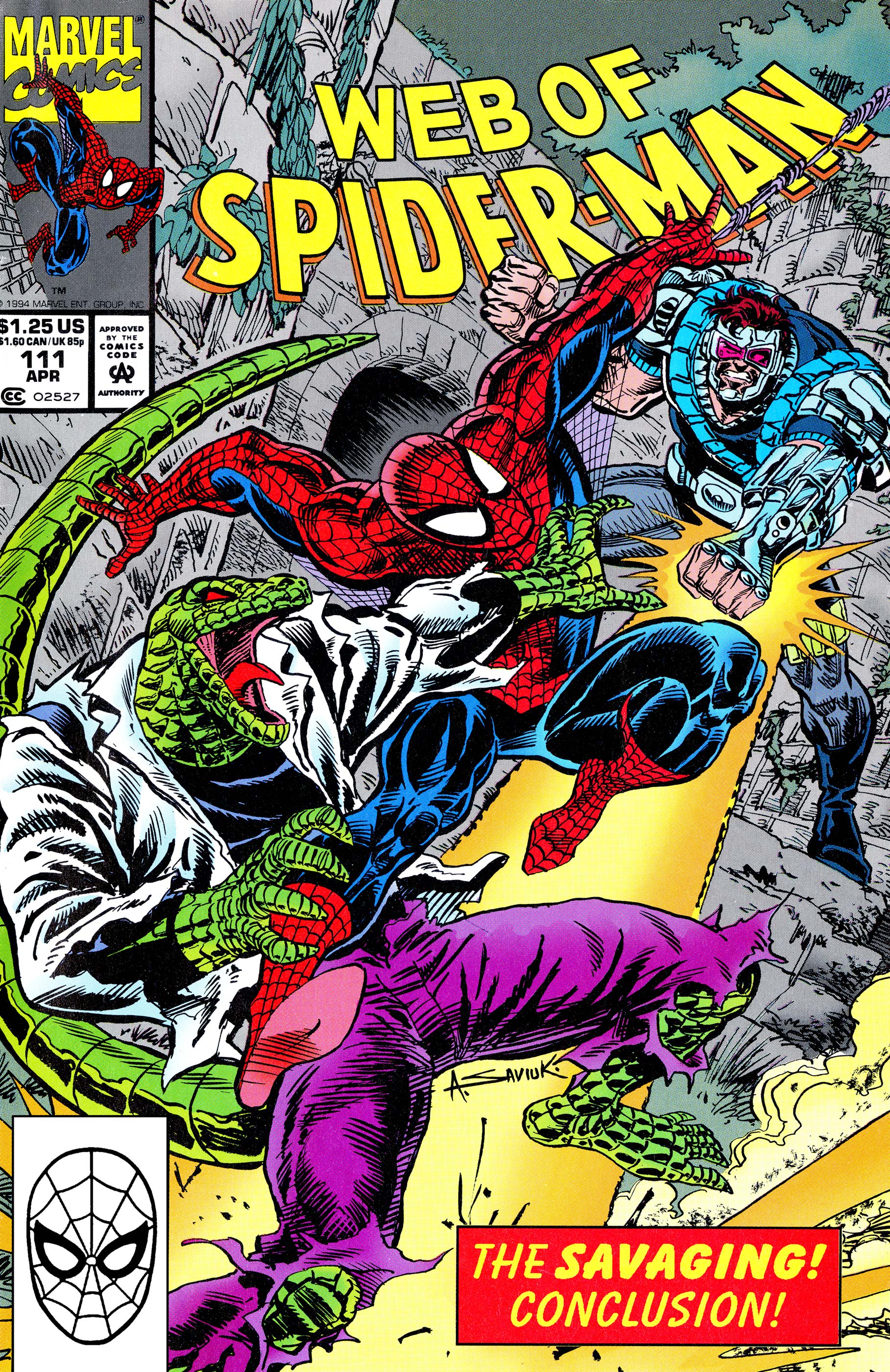 Web of Spider-Man (1985) #111
