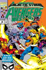 West Coast Avengers (1985) #80 cover