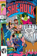 Sensational She-Hulk (1989) #25 cover