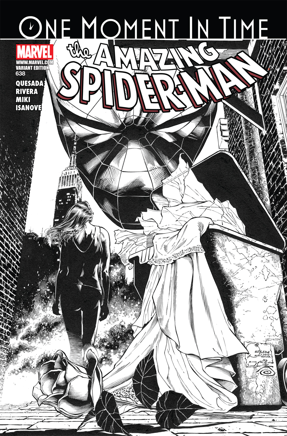 Amazing Spider-Man (1999) #638 (SKETCH VARIANT)