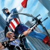 Captain America & Hawkeye #629 cover by Gabrielle Dell'Otto