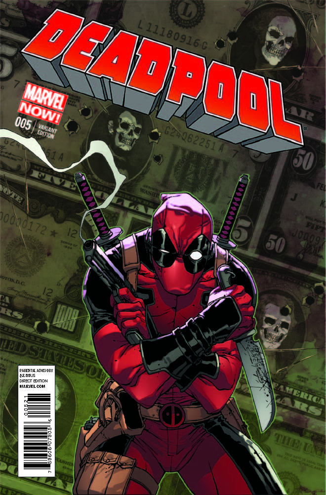 Deadpool (2012) #5 (Camuncoli Variant)