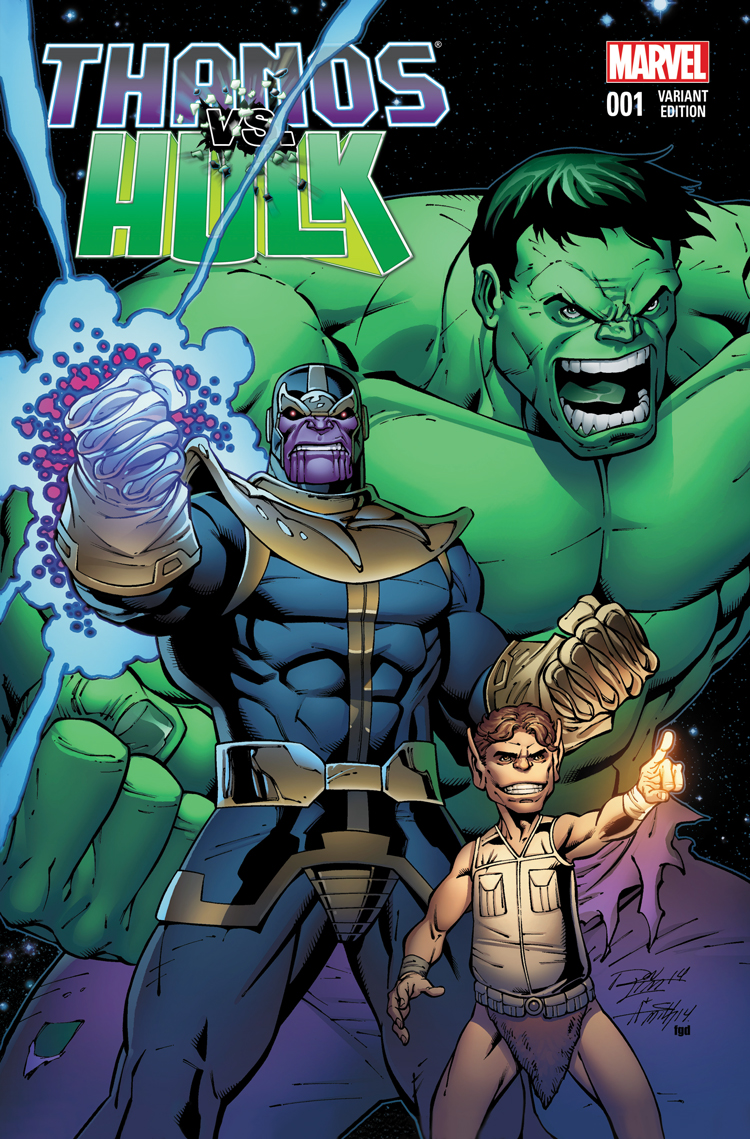 Thanos Vs. Hulk (2014) #1 (Lim Variant)