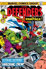 Defenders (1972) #18 cover