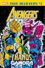 True Believers: Avengers - Thanos & Gamora (2019) #1 cover