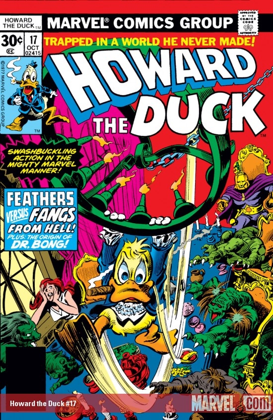 Howard The Duck 1976 17 Comic Issues Marvel