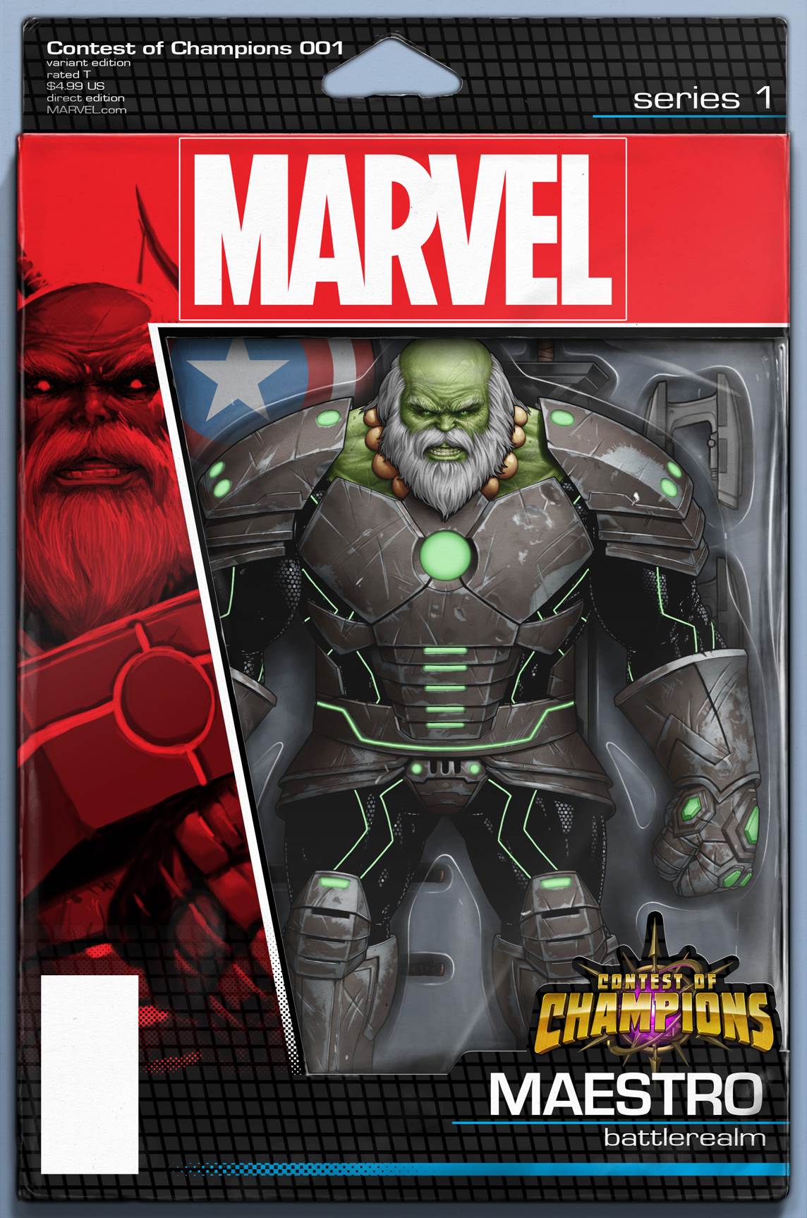 Contest of Champions (2015) #1 (Christopher Action Figure Variant)