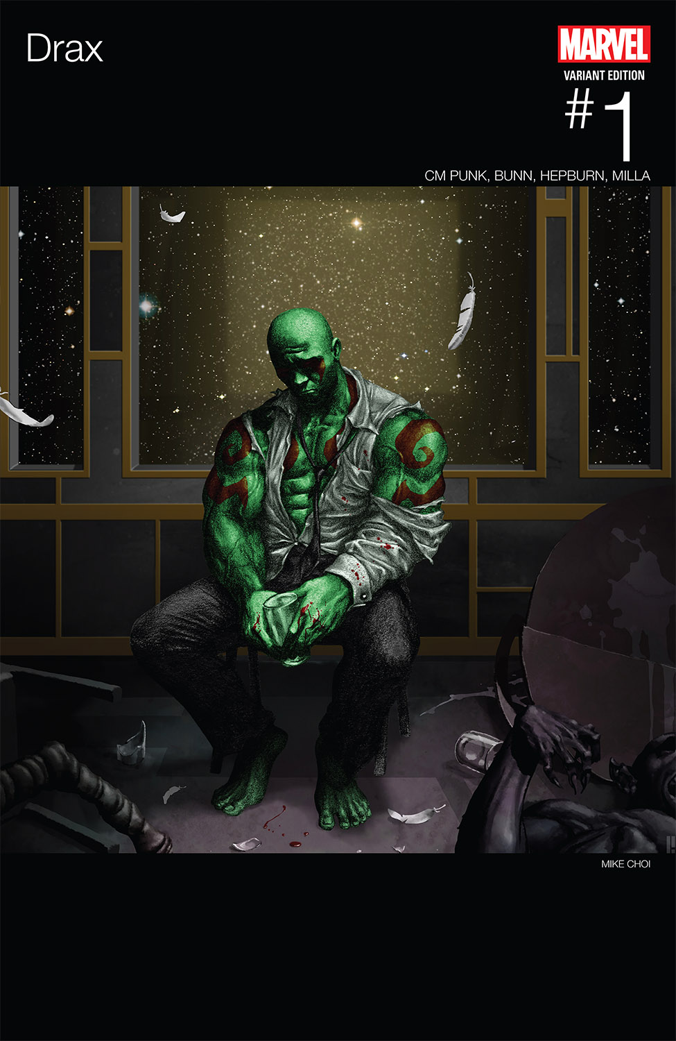 DRAX   #1 HIP HOP  Variant Cover Near Mint Free Shipping   BUY IT NOW