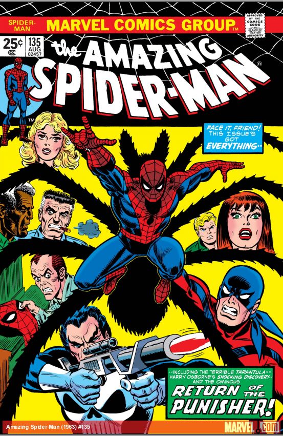 The Amazing Spider-Man (1963) #135 comic book cover