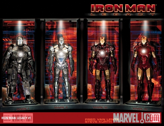 Iron Man Legacy (2010) #1 (MOVIE VARIANT)