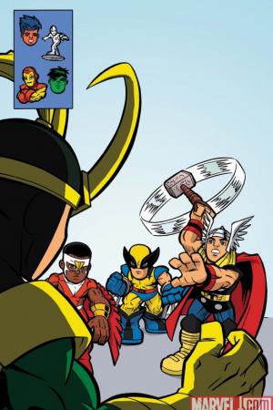 Super Hero Squad: Hero Up! One-Shot (2009) #1 (HEROES (50/50 COVER))