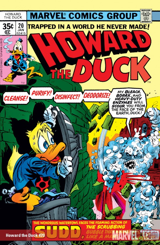 Howard the Duck (1976) #20 comic book cover