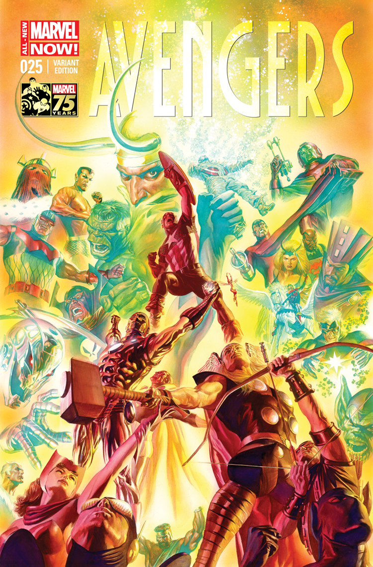 Avengers (2012) #25 (Ross 75th Anniversary Variant)