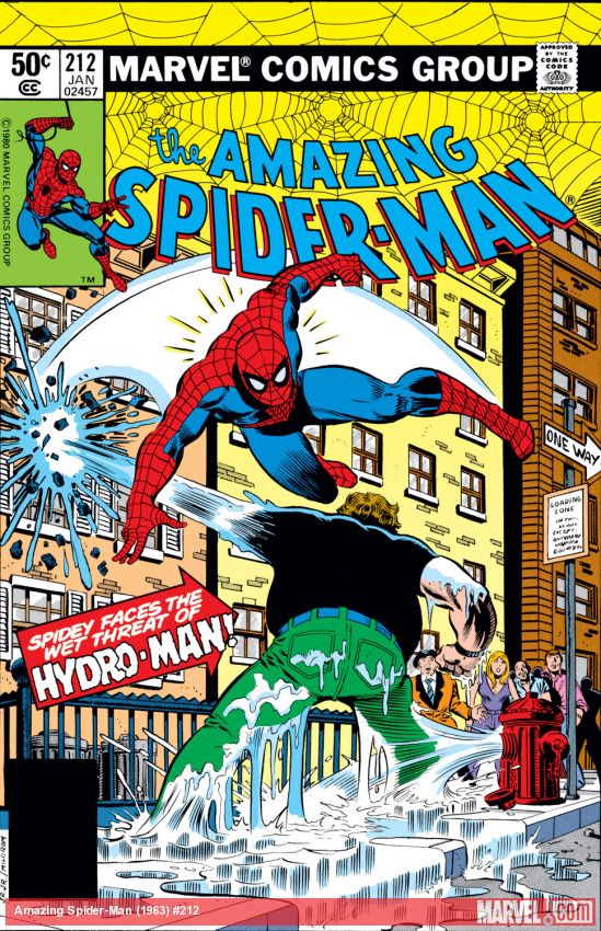 The Amazing Spider-Man (1963) #212 comic book cover