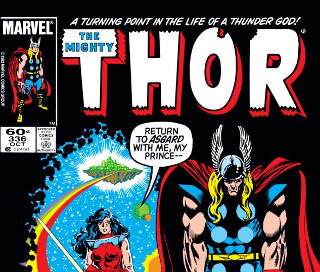 Thor (1966) #336 Cover