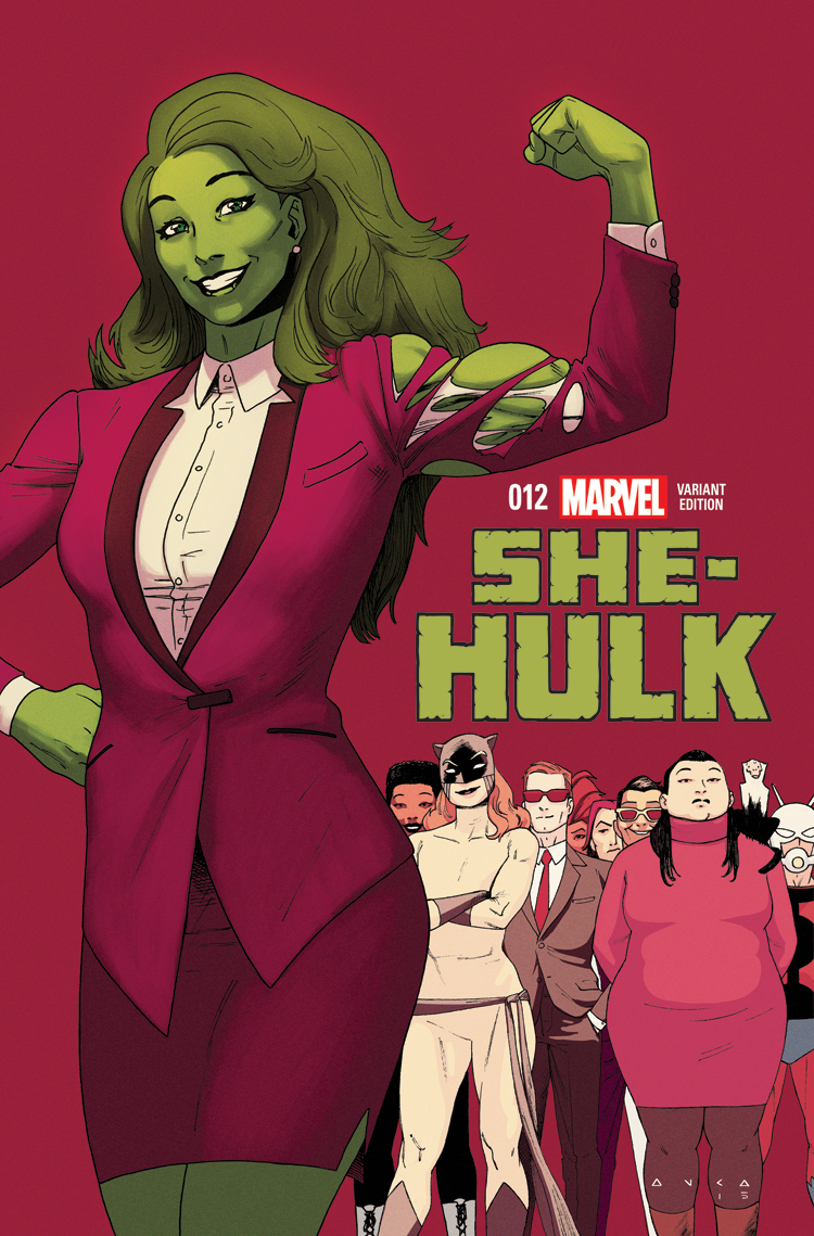 She-Hulk (2014) #12 (Anka Final Issue Variant)
