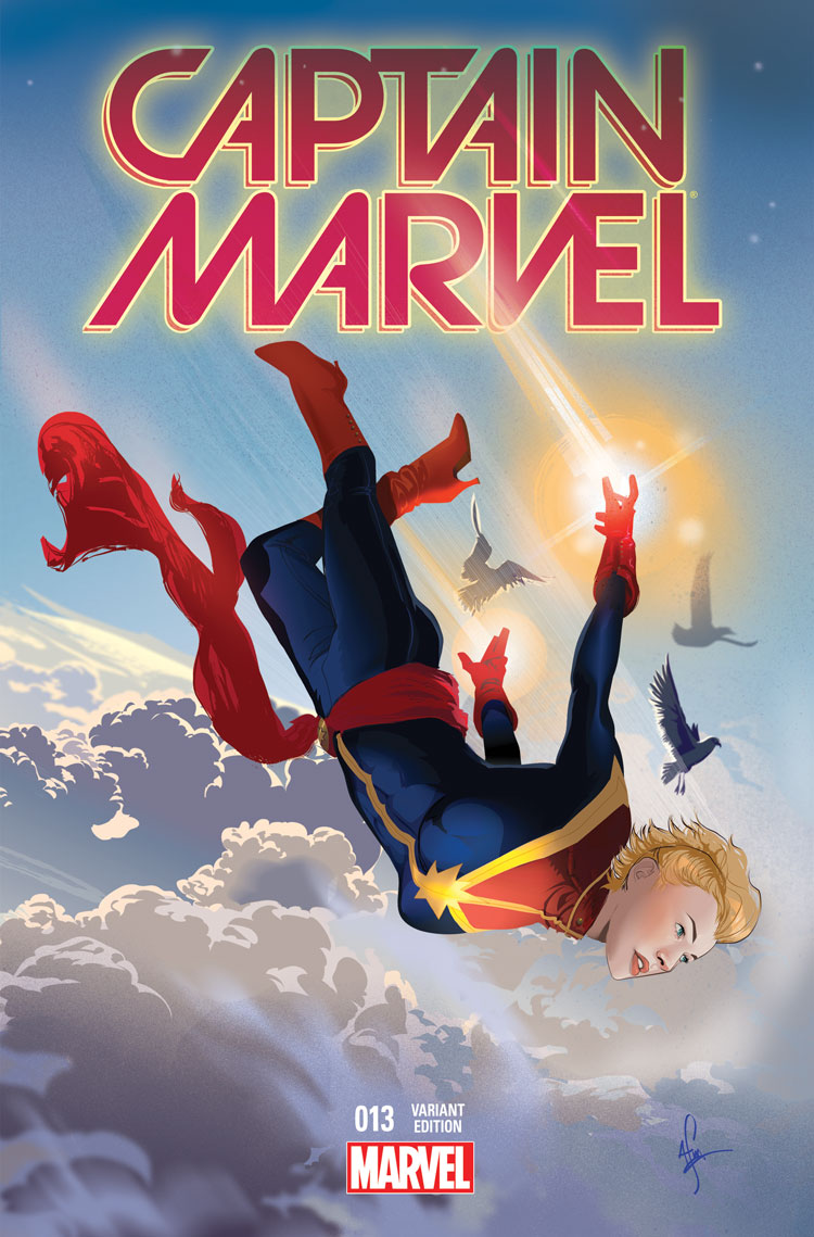 Captain Marvel (2014) #13 (Richardson Wom Variant)