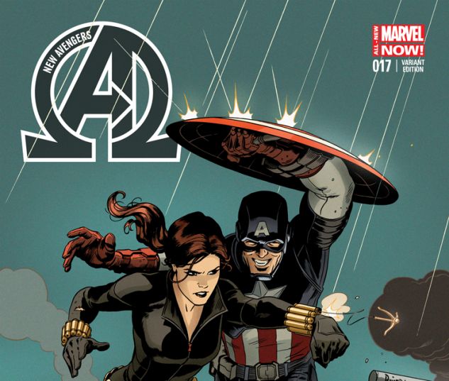 NEW AVENGERS 17 RIVERA CAPTAIN AMERICA TEAM-UP VARIANT (ANMN, WITH DIGITAL CODE)